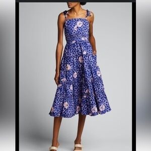 Ulla Johnson Eryn Printed  midi Dress